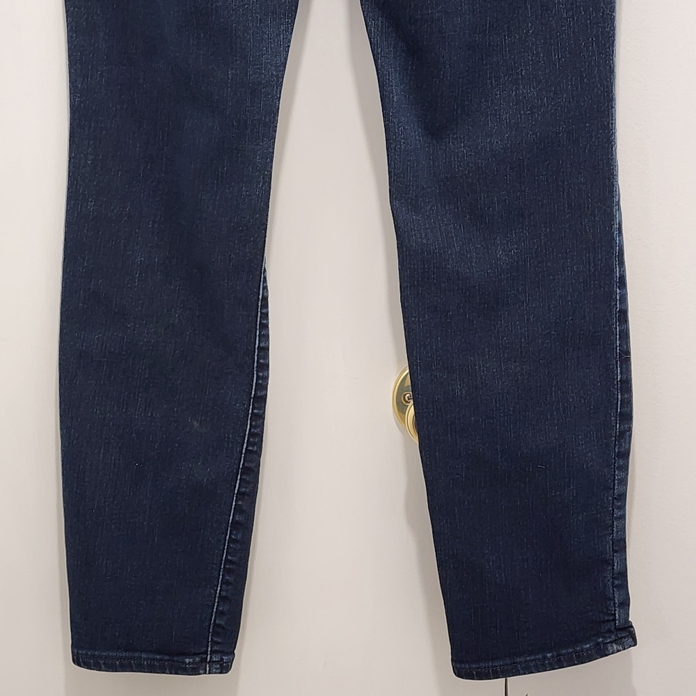 Athleta Sculptek‎ Skinny Jeans Dark Wash Women's Size 10 - Picture 7 of 11